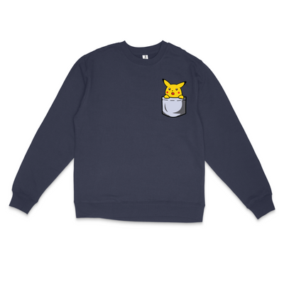 Surprised Pocket Pikachu Sweatshirt